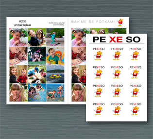 Pexeso z vlastních fotek